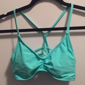 Strappy back bikini top